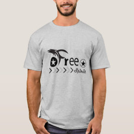 T-shirt voor mannen met vrije geest