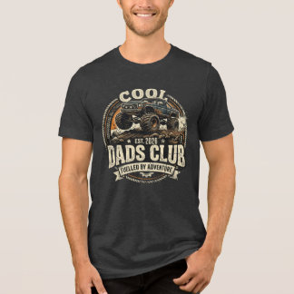 T-shirt voor mannen Monster Truck Koele vadersclub