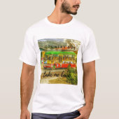 T-shirt voor mannen, nostalgische T - shirts (Voorkant)