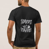 T-shirt voor mannen - ogen (Achterkant)
