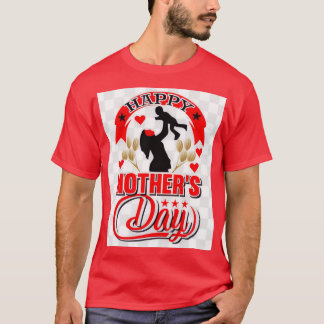 T-shirt voor mannen om moeder gelukkig te maken me
