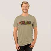 T-shirt voor mannen Tri-Blend T- (Voorkant volledig)