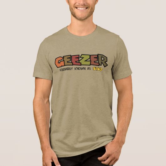 T-shirt voor mannen Tri-Blend T- (Voorkant)