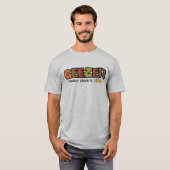 T-shirt voor mannen van Geezer (Voorkant volledig)