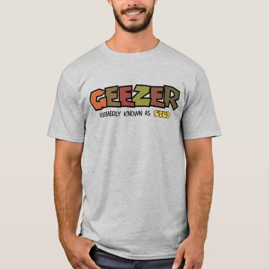T-shirt voor mannen van Geezer (Voorkant)