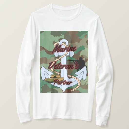 T-shirt voor Marine Partner (Design voorkant)