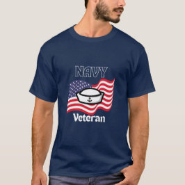 T-shirt voor marineveteraan
