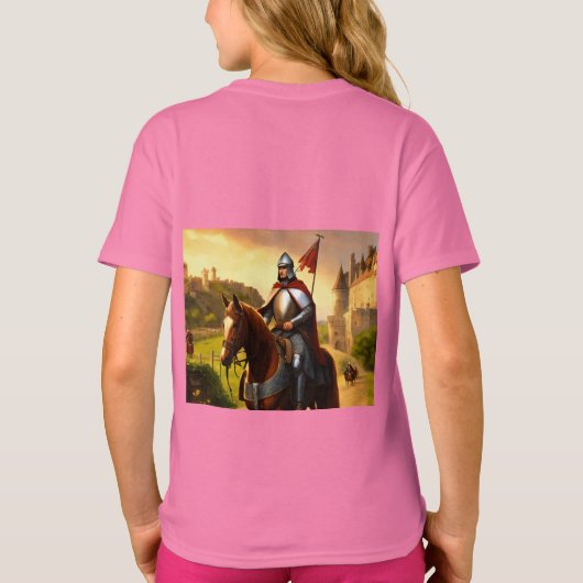 T-shirt voor meisjes (Achterkant)