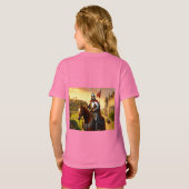 T-shirt voor meisjes (Achterkant volledig)