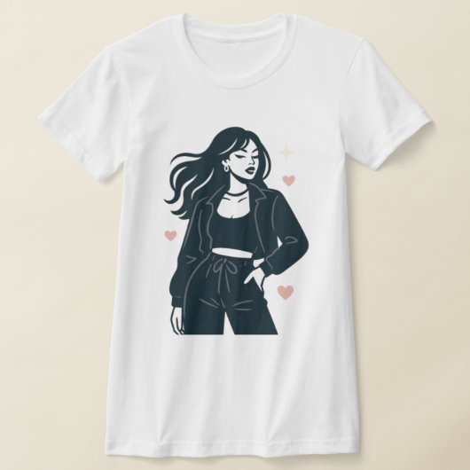 T-shirt voor meisjes (Laagn)