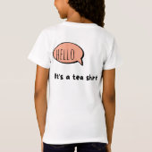 T-shirt voor meisjes (Achterkant)