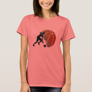 T-shirt voor meisjes basketbal