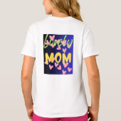 T-shirt voor meisjes - Coffee Break Cutie (Achterkant)