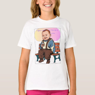 T-shirt voor meisjes - Coffee Break Cutie