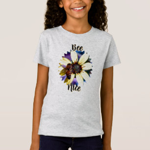 T-shirt voor meisjes met Bij Nice