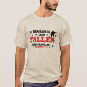 T-shirt voor Memorial Day (Voorkant)