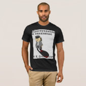 T-shirt voor misdaad en bestraffing (Voorkant volledig)