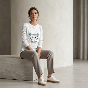 T-shirt voor Moeder die van Katten Houdt