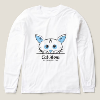 T-shirt voor Moeder die van Katten Houdt