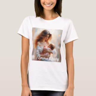 T-shirt voor moeder en kind