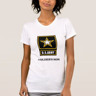 T-shirt voor moeder van Amerikaanse leger soldaat