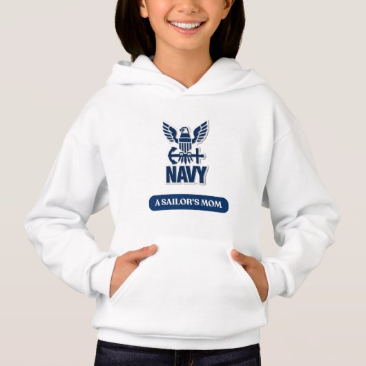T-shirt voor moeder van Amerikaanse marinier – Tro (Voorkant)