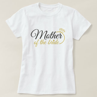 T-shirt voor moeder van de bruid