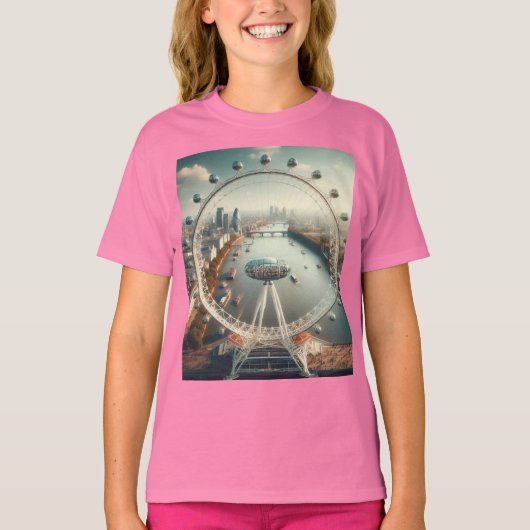 T-shirt voor mooie meisjes (Voorkant)