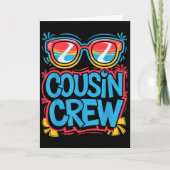 T-Shirt voor neef/neven en nichten voor volwassene Kaart (Voorkant)