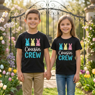 T-shirt voor neefjes, paashaas, jongens, familie