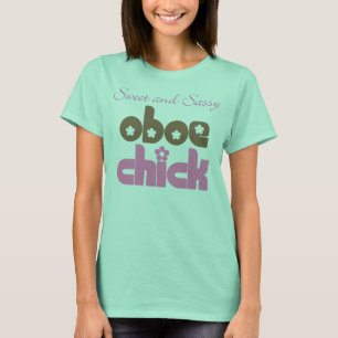 T-shirt voor oboïstische muzikant