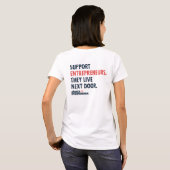 T-shirt voor oprichters (Achterkant volledig)