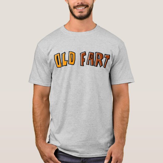 T-shirt voor oude kerels (Voorkant)