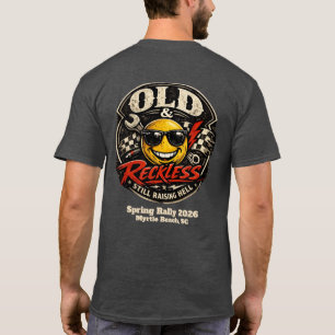 T-shirt voor oude man op de motor Myrtle Beach Bik
