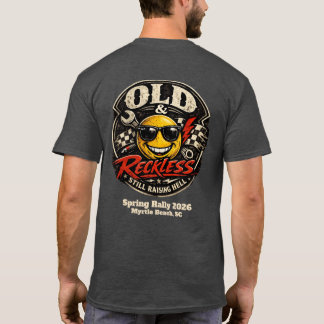 T-shirt voor oude man op de motor Myrtle Beach Bik