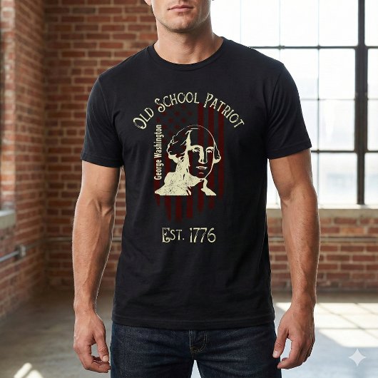T-shirt voor Oude School Patriotten