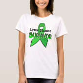 T-shirt voor overlevende van de ziekte van Lyme (Voorkant)
