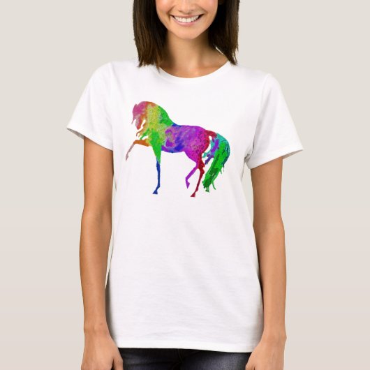 T-shirt voor paardenliefhebbers (Voorkant)