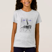 T Shirt voor paardenovers (Voorkant)