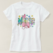 T-shirt voor Paasverpleegkundigen; Schattigee Bunn (Design voorkant)