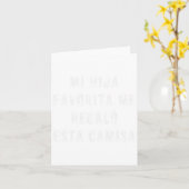 T-shirt voor papa en dochter Grappige T-shirt voor Kaart (Gele Bloem)