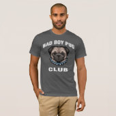 T-shirt voor papa pug liefhebber (Voorkant volledig)