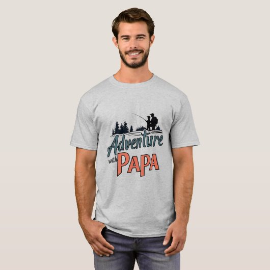 T-shirt voor papa, Vaderdag cadeau (Voorkant volledig)