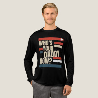T-shirt voor papa “Wie is nu jouw papa Oude Rode W