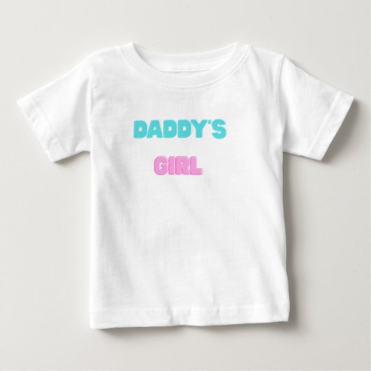 T-shirt voor papa's meisje (Voorkant)