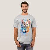 T-shirt voor paren (Voorkant volledig)