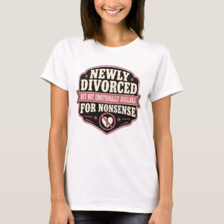 T-shirt voor pas gescheiden vrouwen