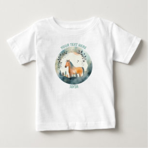T-shirt voor persoonlijke baby paarden