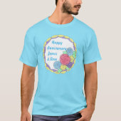 T-shirt voor persoonlijke Jubileum-weddenschappen (Voorkant)