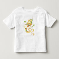T-shirt voor peuter met Chinese draak en lantaarn